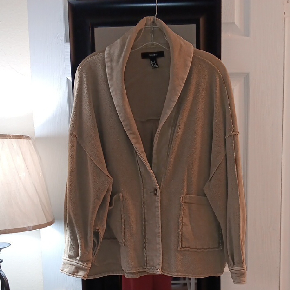 Forever 21 Tan Blazer
